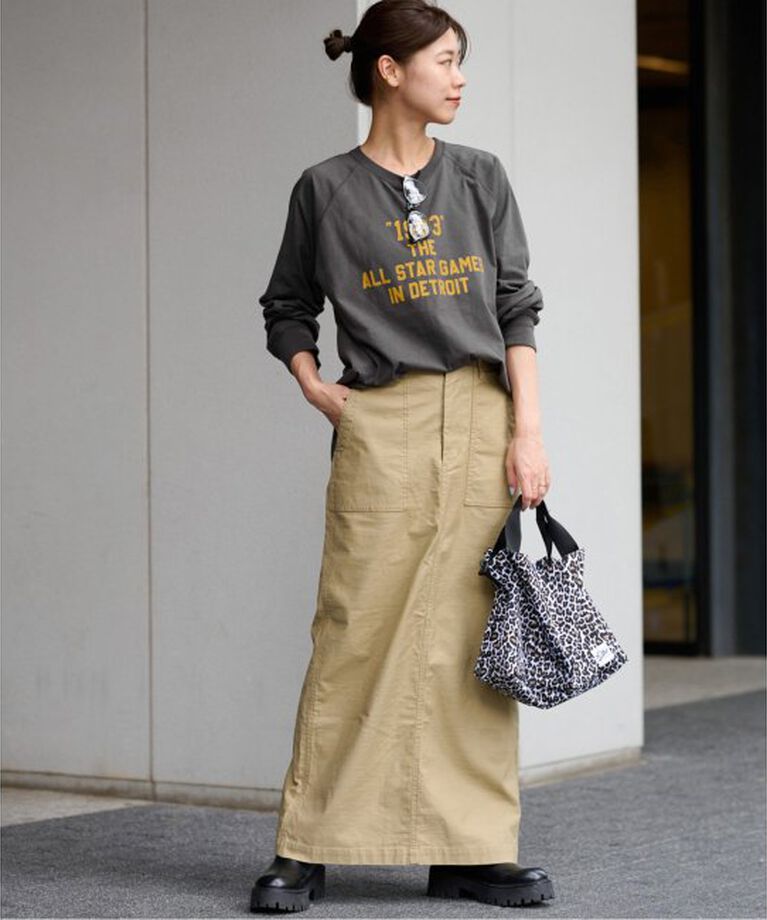 JOURNAL STANDARD relume「《追加》ラグランスリーブカレッジロングスリーブTEE」|Tシャツ・カットソー|
