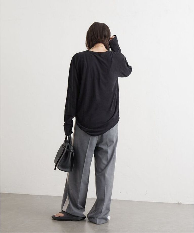 JOURNAL STANDARD「《追加》クルーネックシアーロングTシャツ」|Tシャツ・カットソー|