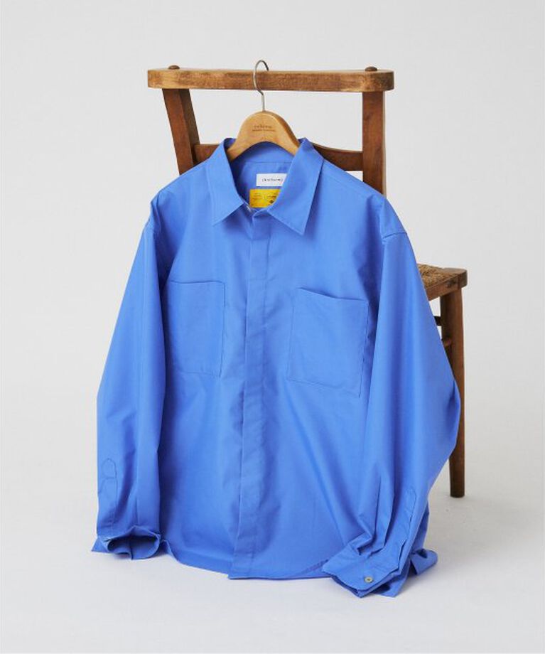 JOURNAL STANDARD relume「”UNIFORM” ユーティリティー レギュラーカラーシャツ」|シャツ・ブラウス|ブルー