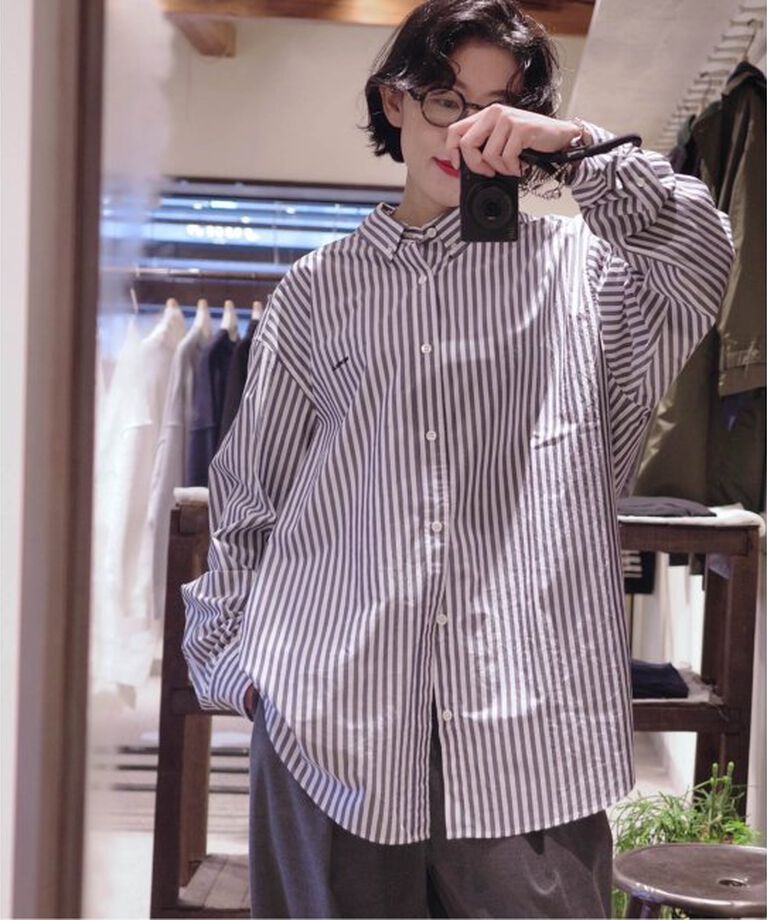 journal standard luxe「タイプライター ボタンダウンシャツ」|シャツ・ブラウス|