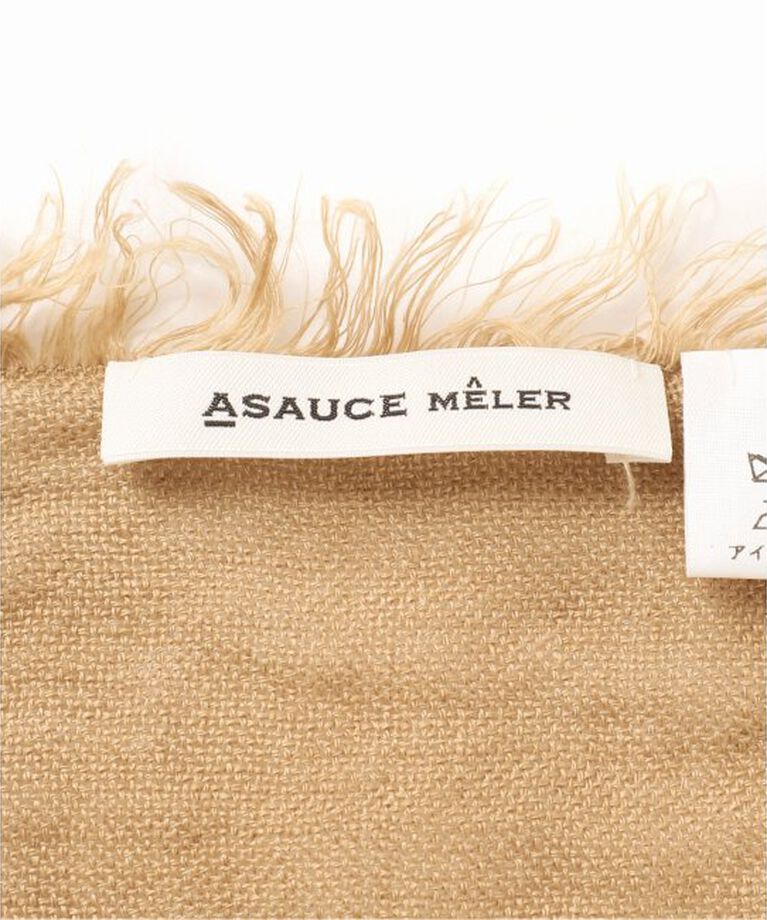 journal standard L'essage「【ASAUCE MELER】フランダースサンリネンガーゼST：ストール」|ストール|