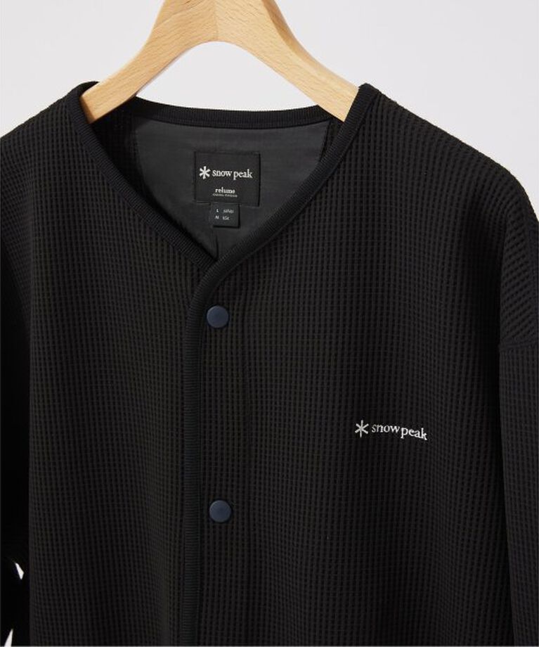 JOURNAL STANDARD relume「SNOWPEAK / スノーピーク 別注 ドライ ワッフル カーディガン」|カーディガン|
