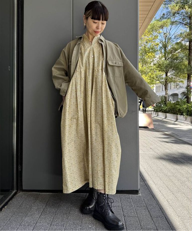 journal standard luxe「ローンフラワー ampleプルワンピース」|ワンピース|
