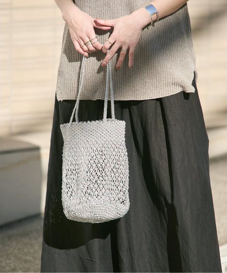 JOURNAL STANDARD「《追加》【BAGMATI 】メッシュバッグ」|トートバッグ|シルバー
