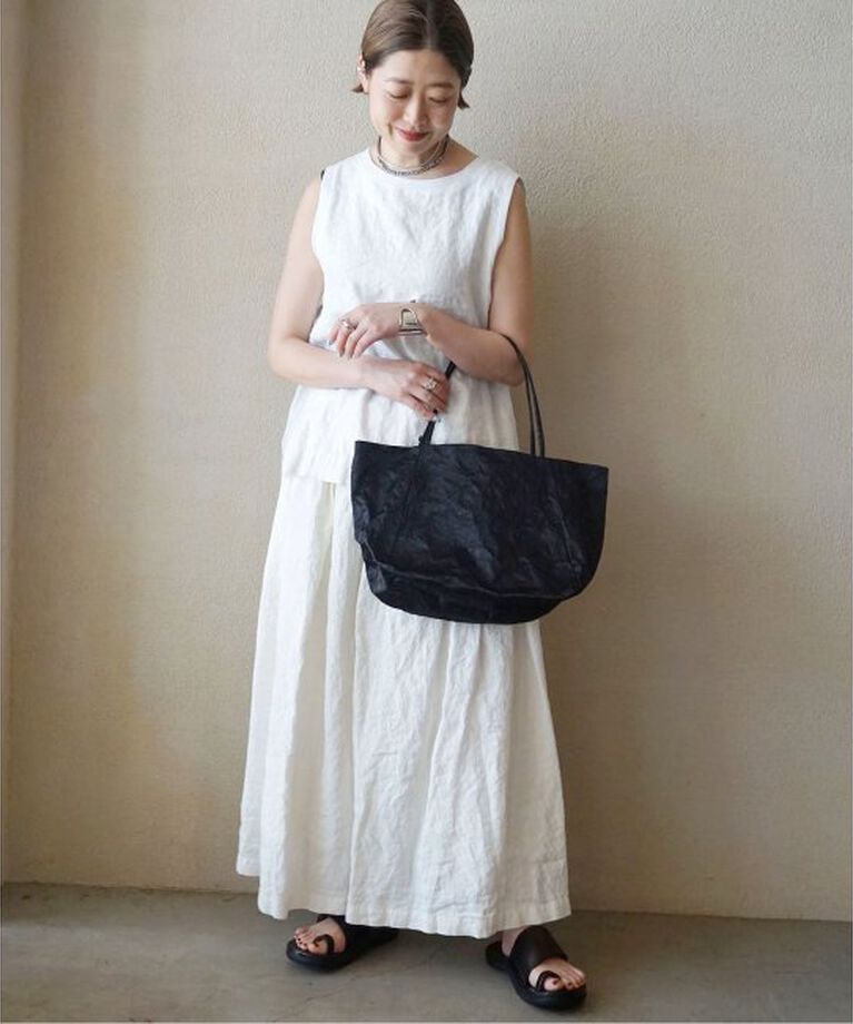 journal standard luxe「フレンチリネンツイル ノースリーブブラウス」|シャツ・ブラウス|