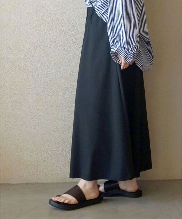 journal standard luxe「TRトロスカート」|スカート|ブラック