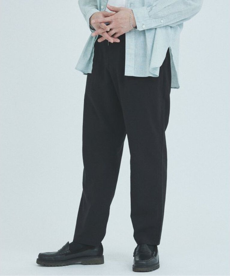 JOURNAL STANDARD「”吸水速乾 / 接触冷感” EVALET LIGHT ブッチャー1プリーツスラックス」|スラックス|