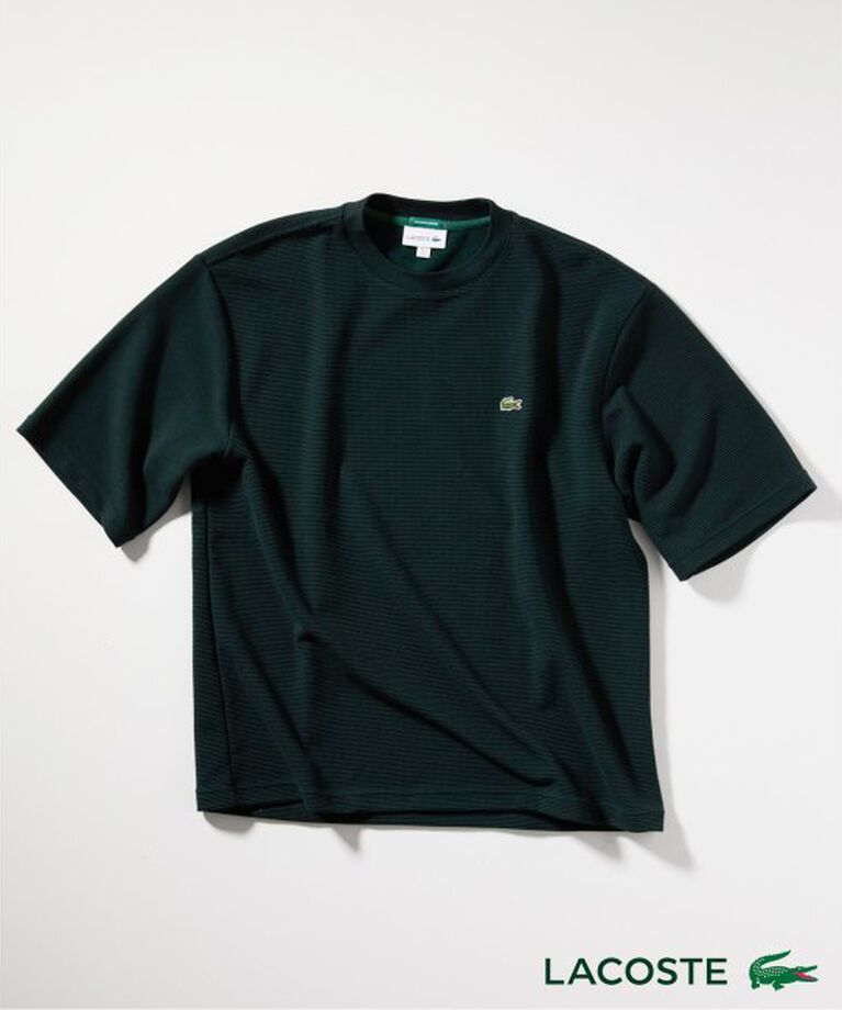 JOURNAL STANDARD relume「LACOSTE / ラコステ 別注 ワッフルTシャツ」|Tシャツ・カットソー|グリーン
