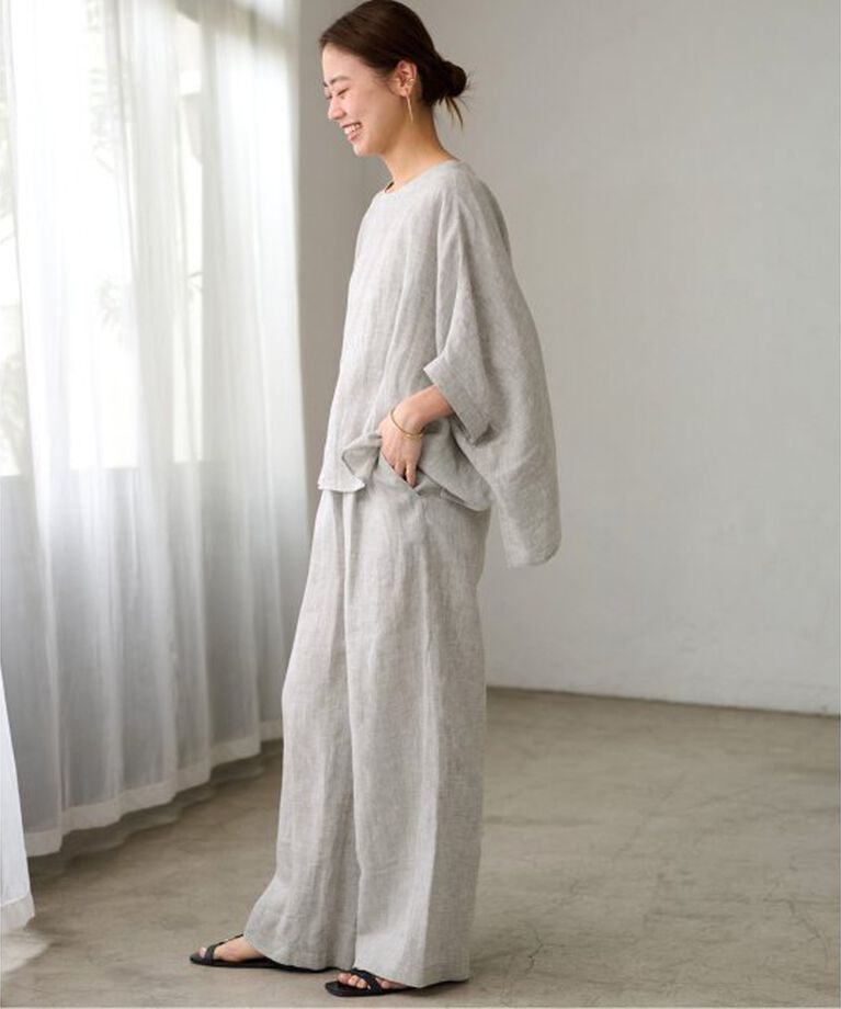 JOURNAL STANDARD relume「《WEB限定追加》手洗い可 / No.14フレンチリネンワイドイージー」|その他|