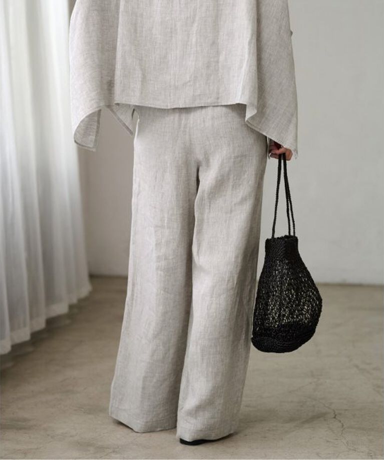 JOURNAL STANDARD relume「《WEB限定追加》手洗い可 / No.14フレンチリネンワイドイージー」|その他|