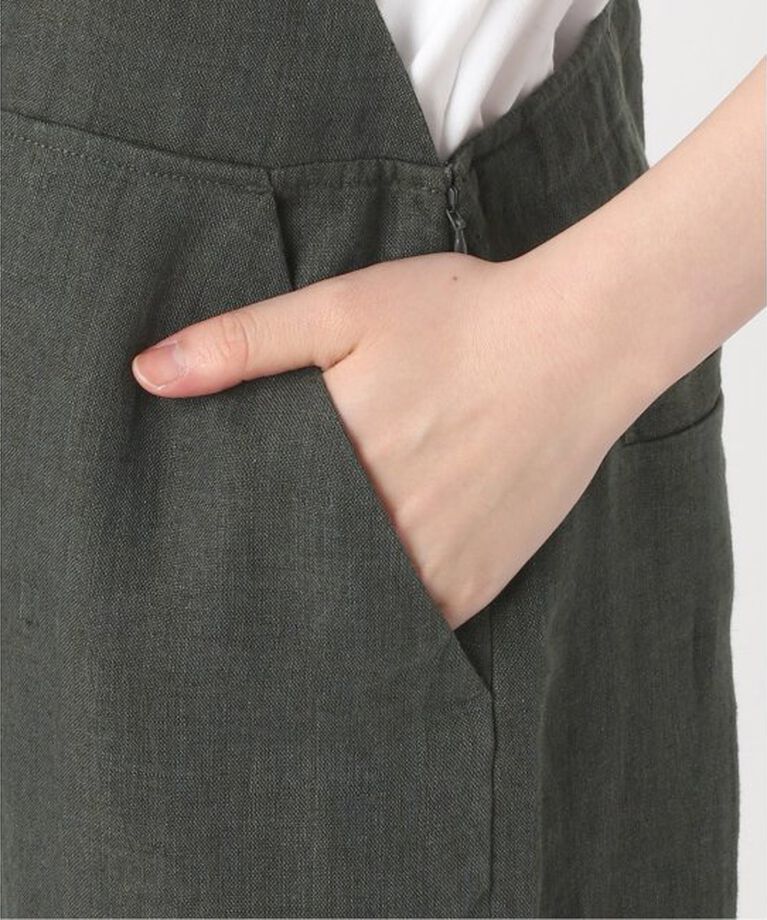 JOURNAL STANDARD relume「《追加》手洗い可 / No.14フレンチリネンサロペット」|オールインワン|