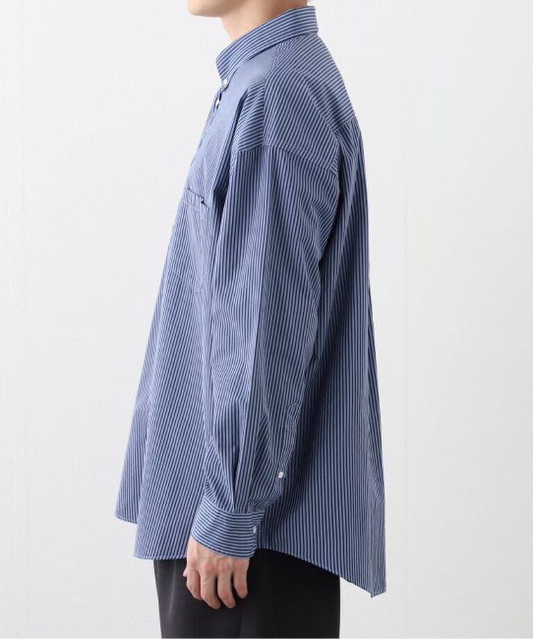 JOURNAL STANDARD「CANCLINI ファットシルエット ストライプボタンダウンシャツ」|シャツ・ブラウス|