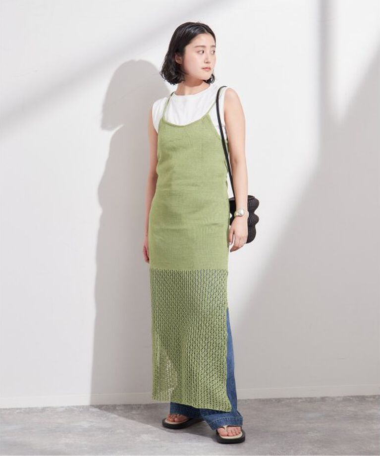 journal standard L'essage「【GENES/ジェネス】UMA DRESS：ワンピース」|ワンピース|グリーン