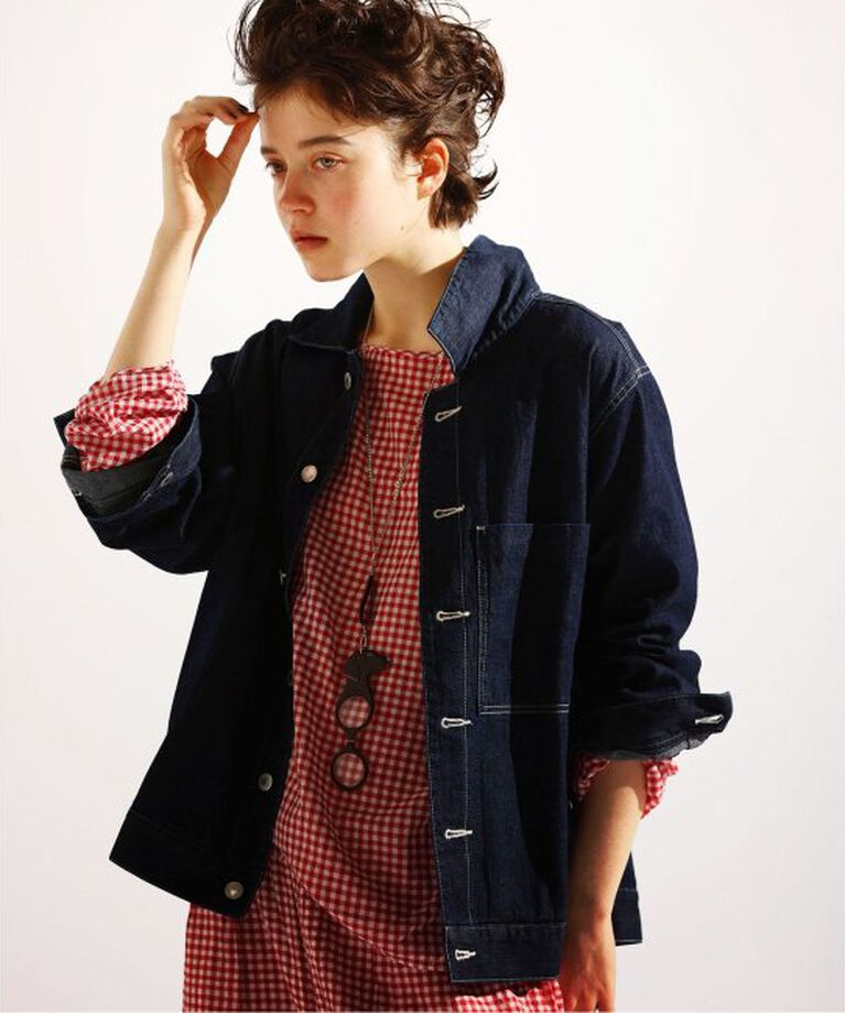 journal standard luxe「8OZデニム ジャケット」|デニムジャケット|ネイビー B