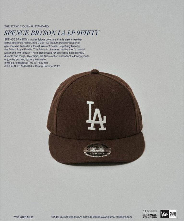 JOURNAL STANDARD「NEW ERA / ニューエラ 別注 SPENCE B LAD LP950」|キャップ・キャスケット|ブラウン