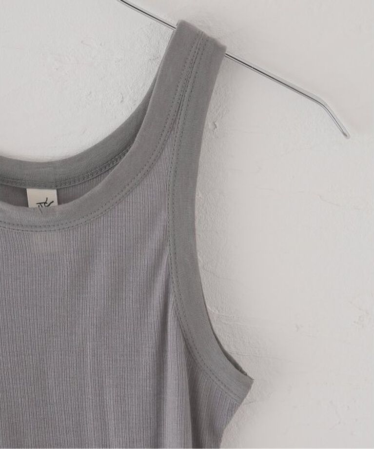 JOURNAL STANDARD「【VERSO/ヴェルソ】SHEER RIBBED SLEEVELESS TOP」|タンクトップ|