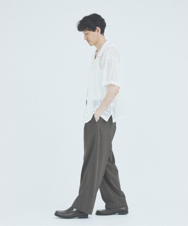 JOURNAL STANDARD「アブストラクト レース 半袖 シャツ」|シャツ・ブラウス|