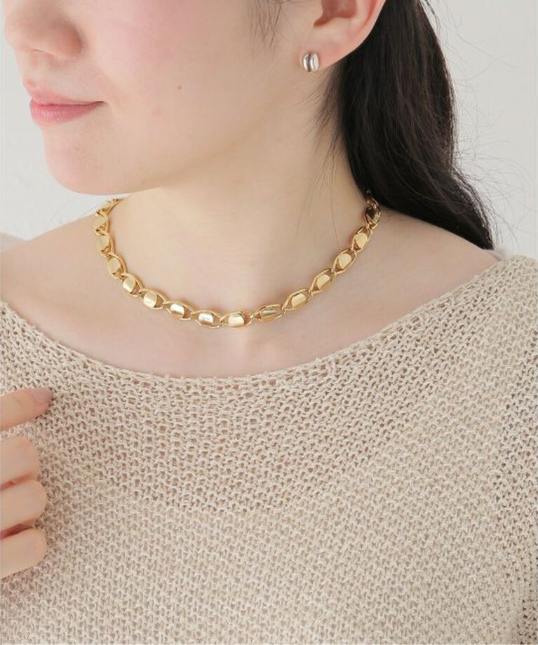 journal standard L'essage「【FUMIE TANAKA(フミエタナカ)】chain short necklace：ネックレス」|ネックレス|