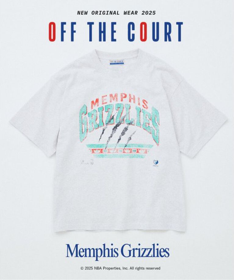 JOURNAL STANDARD「Off The Court by NBA / オフ・ザ・コート バイ NBA 別注 プリントT」|Tシャツ・カットソー|グレー
