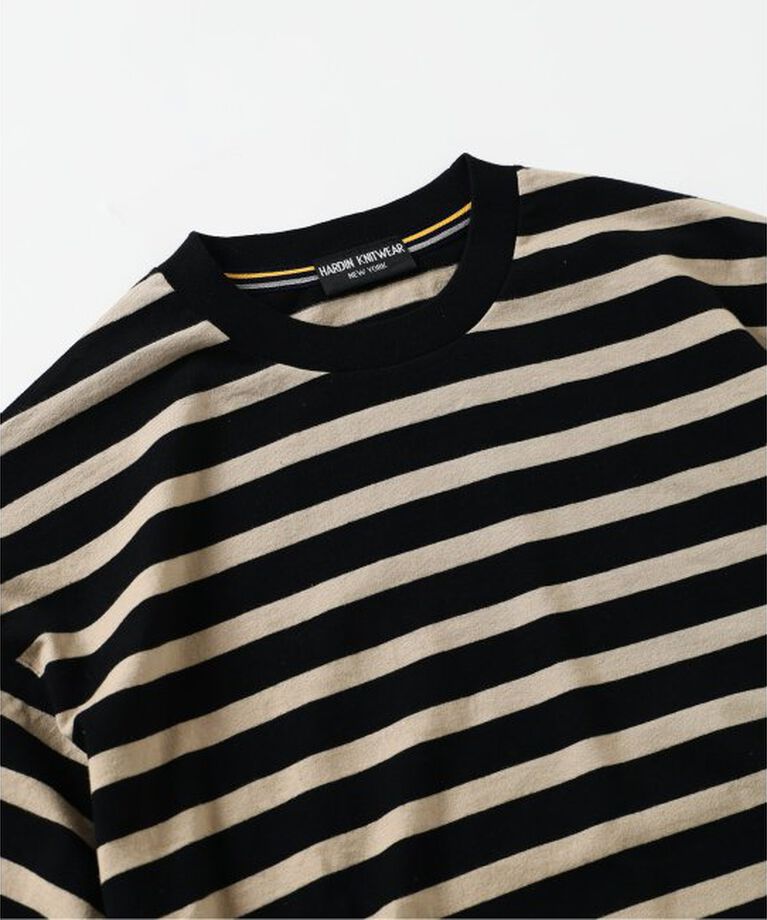 JOURNAL STANDARD relume「HARDIN KNITWEAR 別注 天竺 ボーダー Tシャツ」|Tシャツ・カットソー|