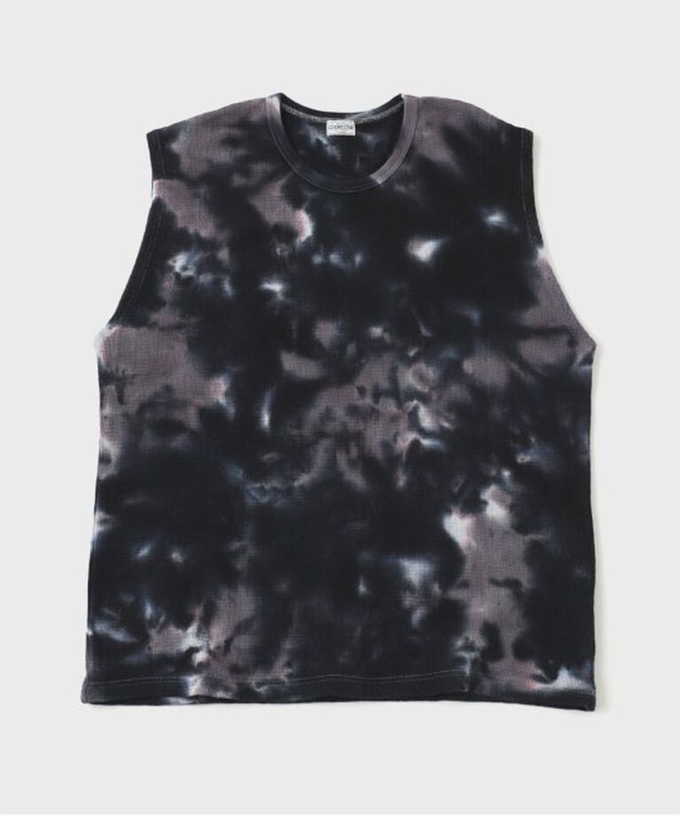 J.S.Homestead「J.S.Homestead / レノ ファブリック ノー スリーブ」|Tシャツ・カットソー|ブラック A