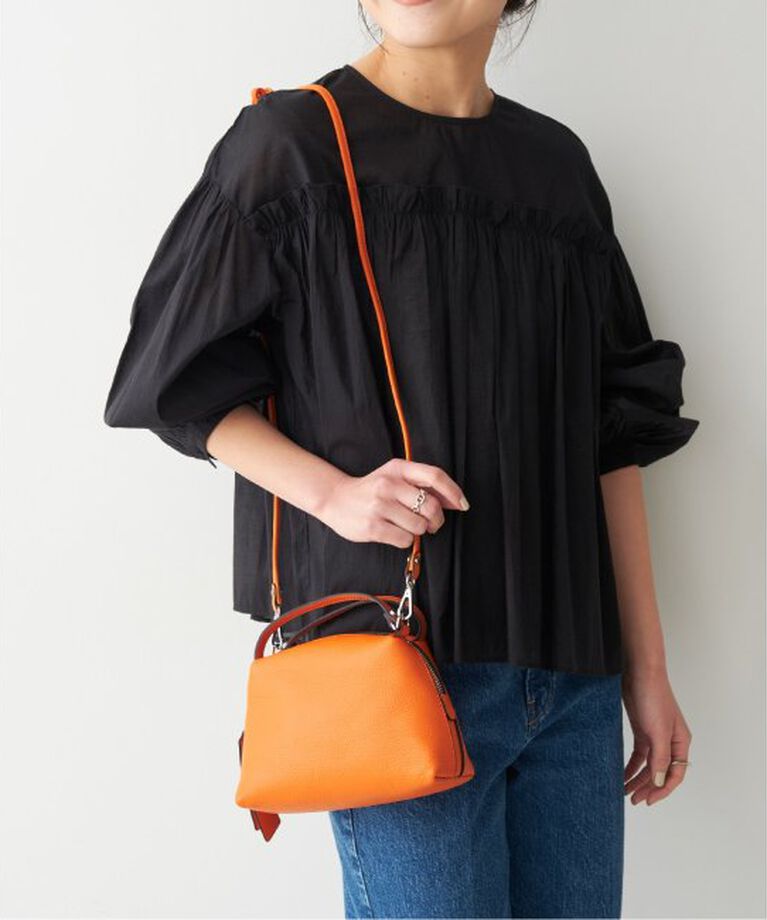 Spick and Span「【GIANNI CHIARINI / ジャン二キャリー二】ALIFA」|ショルダー・メッセンジャー|オレンジ