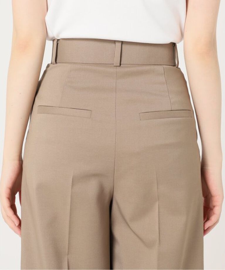 NOBLE「《追加》エステルツイルストレッチスラックスパンツ2」|スラックス|