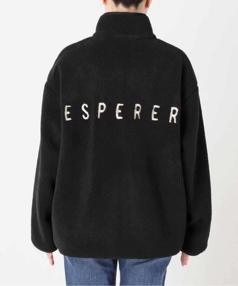 Spick and Span「《追加》バックロゴボアブルゾン」|その他|