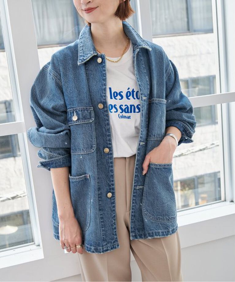 Spick and Span「《追加》RED CARD TOKYO / レッドカード トーキョー Chore Coat」|デニムジャケット|