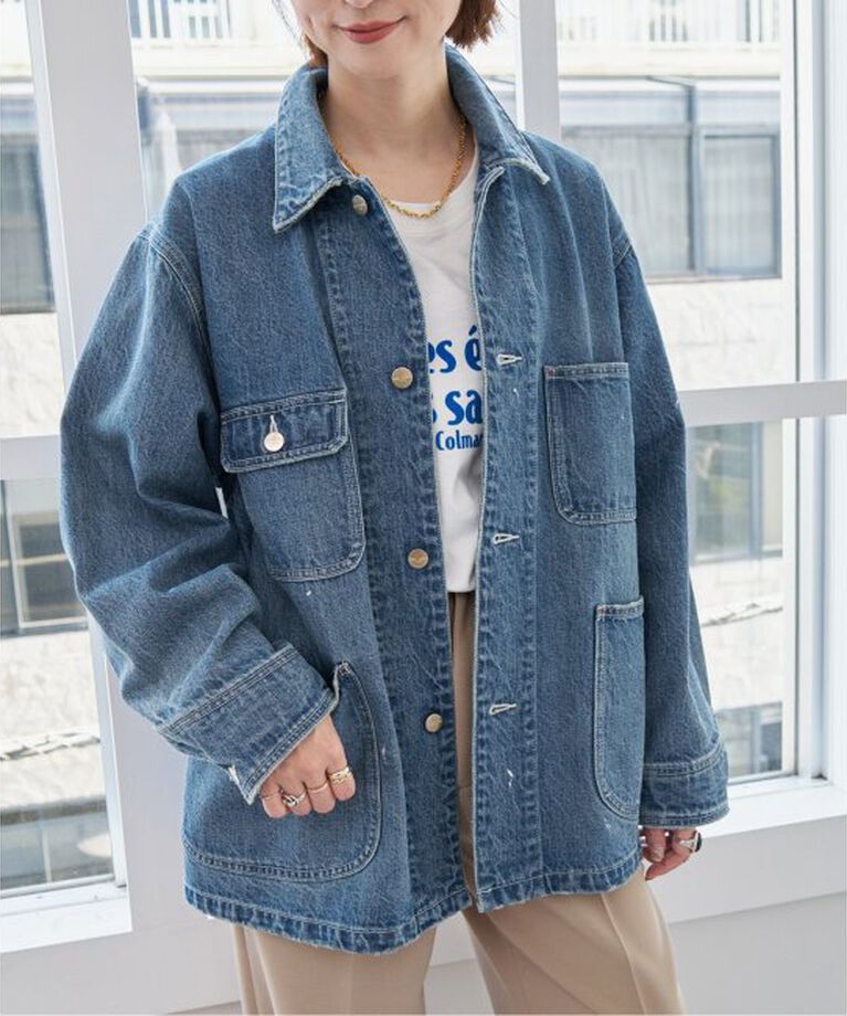 Spick and Span「《追加》RED CARD TOKYO / レッドカード トーキョー Chore Coat」|デニムジャケット|