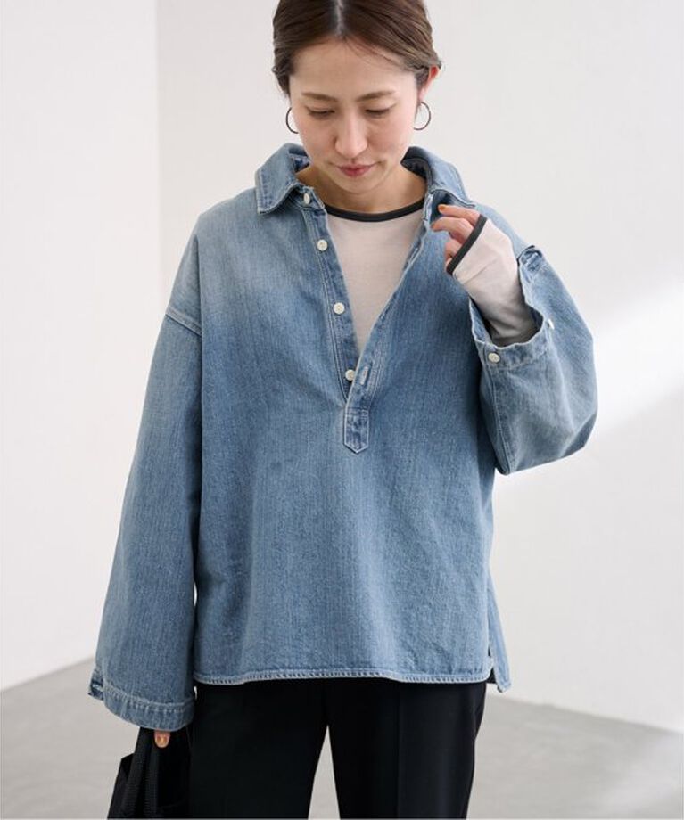FRAMeWORK「シアーリンガーTee」|Tシャツ・カットソー|