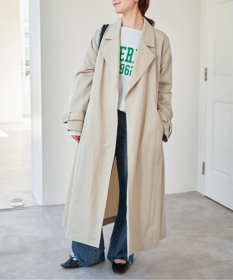 Spick and Span「《追加》エアリーギャバジンコート」|その他|