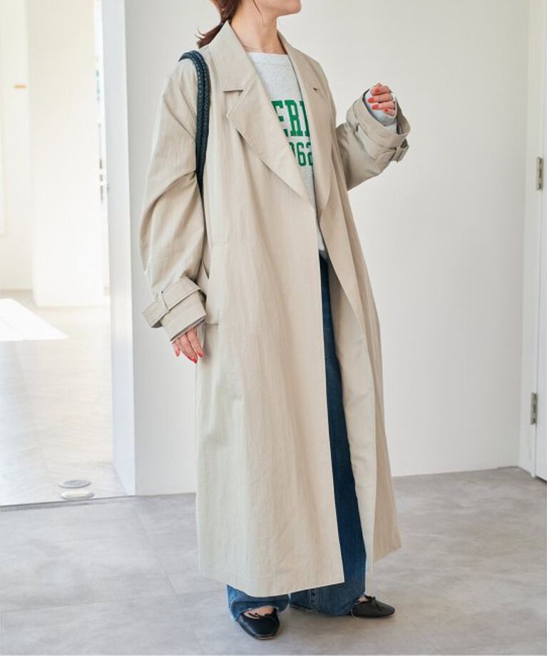 Spick and Span「《追加》エアリーギャバジンコート」|その他|