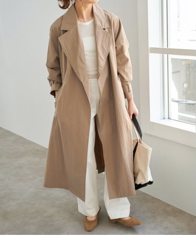 Spick and Span「《追加》エアリーギャバジンコート」|その他|