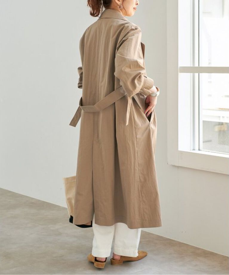 Spick and Span「《追加》エアリーギャバジンコート」|その他|