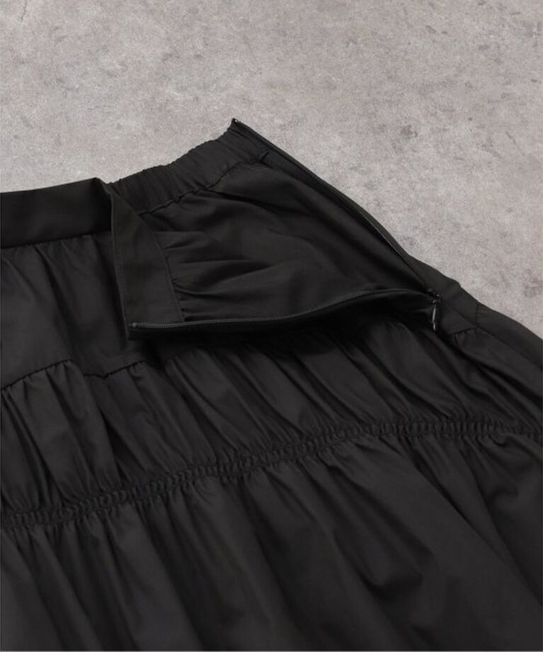 Spick and Span「コットンナイロンギャザースカート」|スカート|