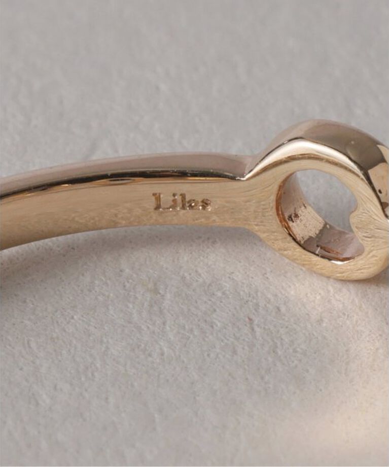 Lilas by Spick&Span「チェーンリズムリング K10」|リング|