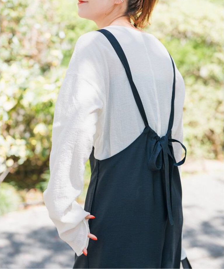 Spick and Span「コットンクレープルーズプルオーバー」|シャツ・ブラウス|