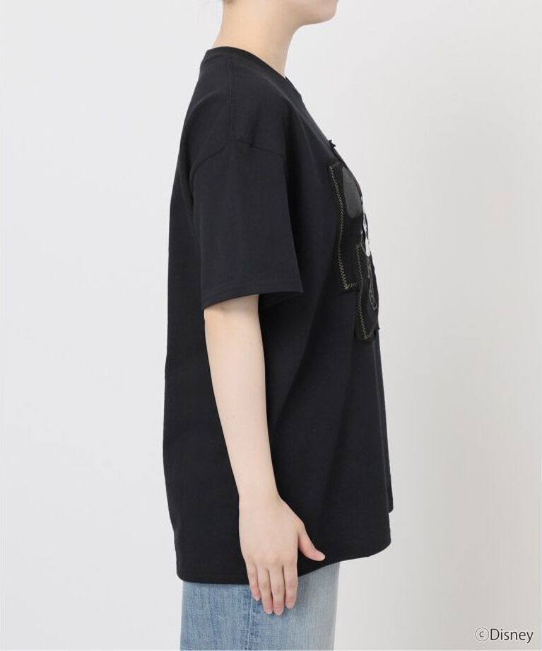 Spick and Span「《予約》WIFFLE / ウィッフル 別注パッチワークMICKY Tee」|Tシャツ・カットソー|