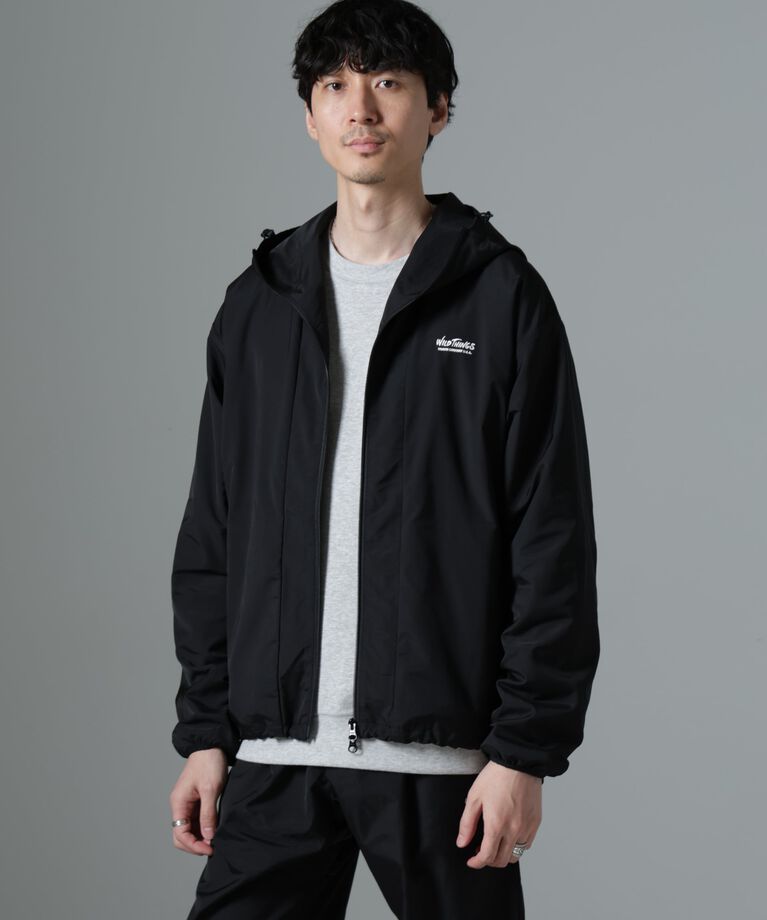 nano･universe「WILD THINGS/別注 Hood Blouson(セットアップ対応)」|ブルゾン・スタジャン|ブラック