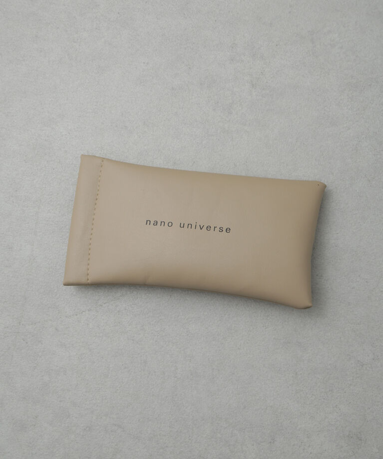 nano･universe「アイウェア/ボストン型 コンビネーションメタルフレーム」|メガネ|