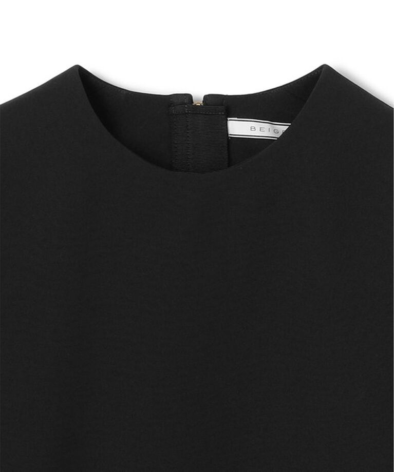 BEIGE,「【洗える】WINDSOR / クルーネックブラウス」|シャツ・ブラウス|