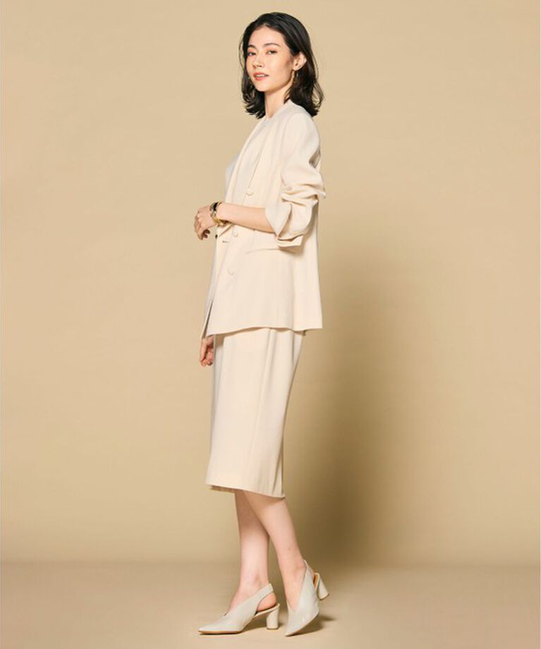 BEIGE,「CINDY / クルーネックドレス」|ワンピース|