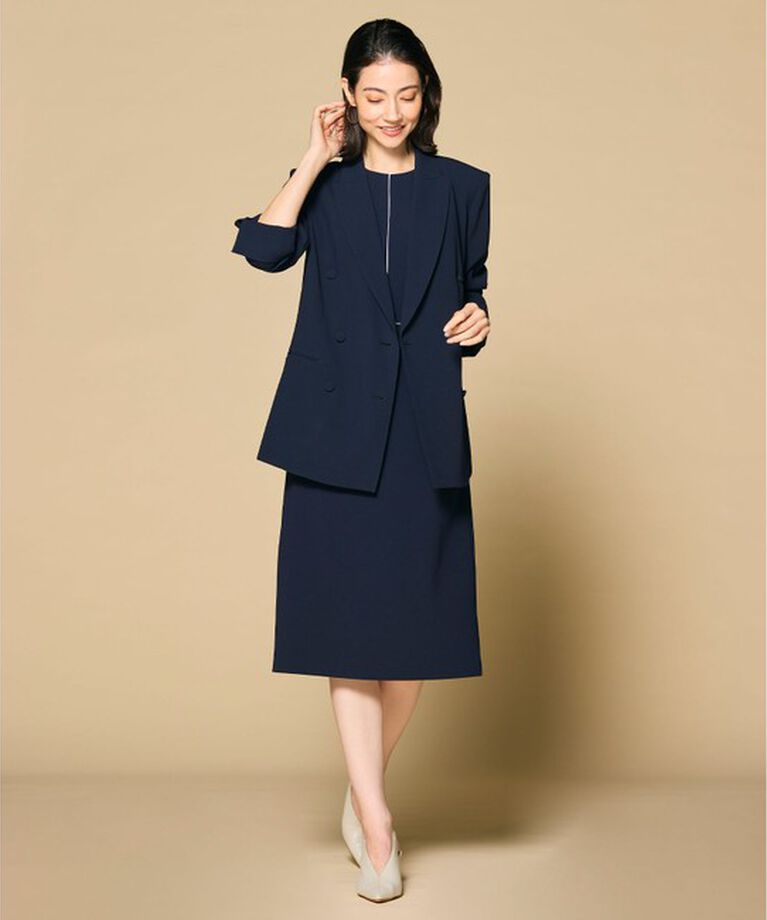 BEIGE,「CINDY / クルーネックドレス」|ワンピース|