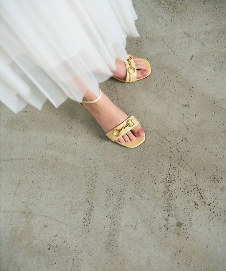 GRACE CONTINENTAL「CORSO ROMA ジュートビットサンダル」|サンダル|