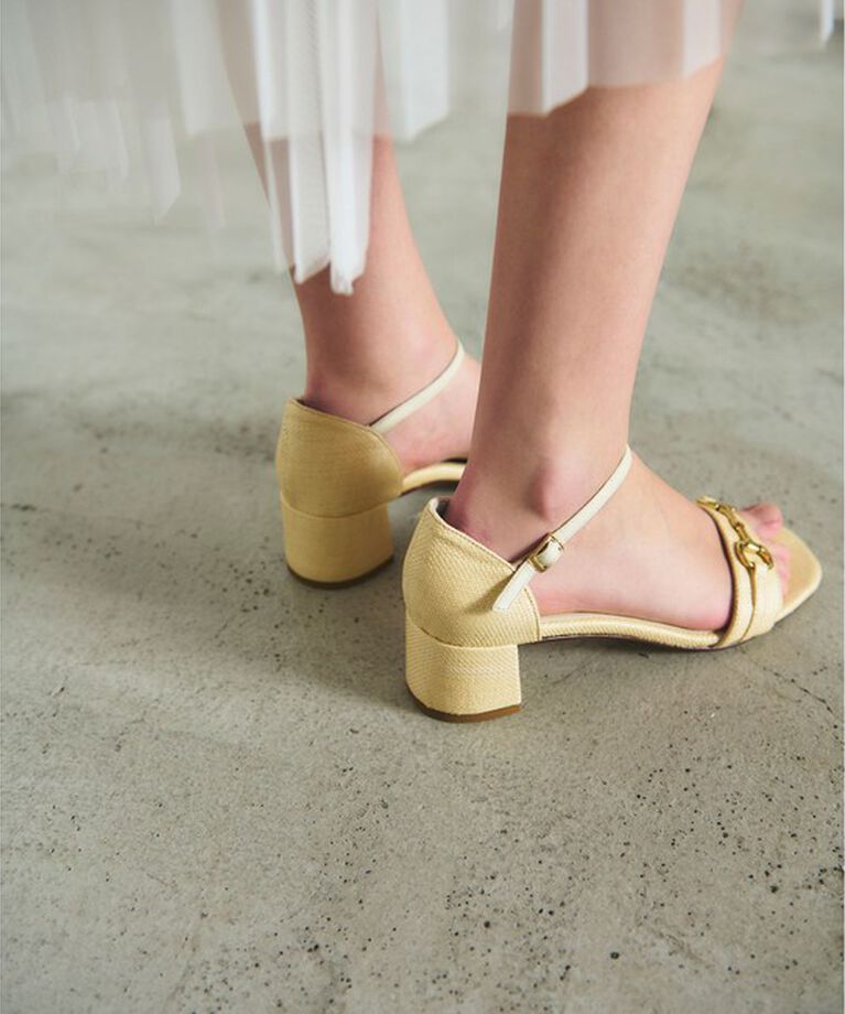 GRACE CONTINENTAL「CORSO ROMA ジュートビットサンダル」|サンダル|