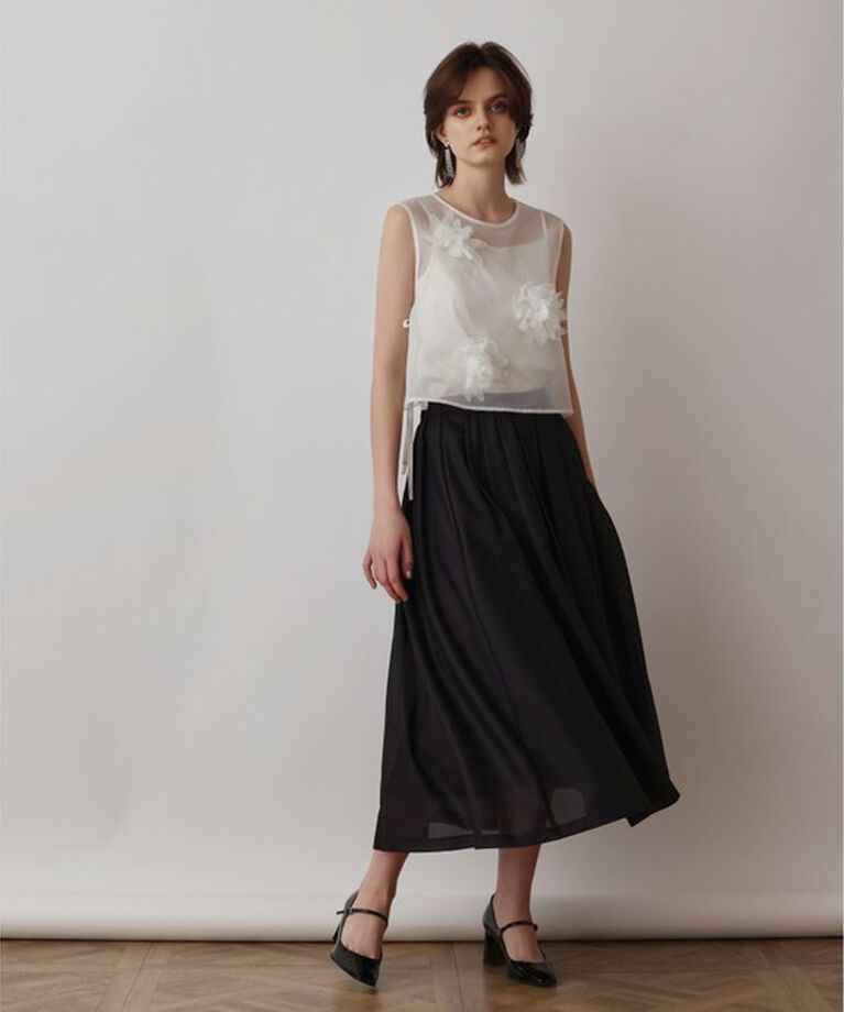 GRACE CONTINENTAL「メッシュフラワートップ」|その他|