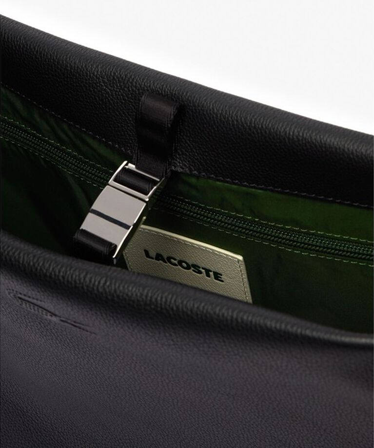 LACOSTE「シティコートレザーホーボーバッグ」|ハンドバッグ|