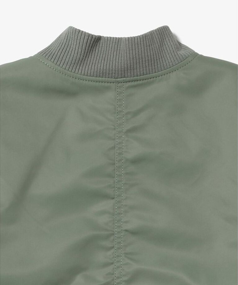 LACOSTE「2WAY 撥水 デタッチャブルスリーブボンバージャケット / ボリュームスリーブMAー1ブルゾン」|ブルゾン・スタジャン|