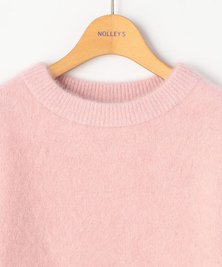NOLLEY'S「ヘアリーモックネックプルオーバーニット」|ニット・セーター|